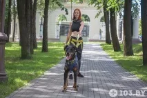 Animal-фітнес білоруска про те, як полюбила спорт та знайшла чоловіка завдяки собаці animal-фітнес