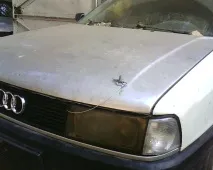 Audi 80 b3 бюджетні замки капота аля спорт своїми руками спорт