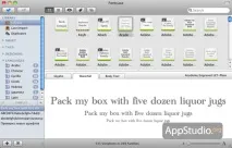 Fontcase. Зручний менеджер шрифтів fontcase