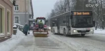 Весняний снігопад у Таллінні весняний