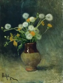 Кульбаби. 1889 Ісаак Ілліч Левітан (1860-1900) ілліч