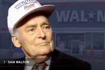 Бренд WalMart та його засновник Сем Уолтон засновник