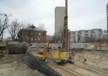 Буріння під шпунт глибина, занурення шпунта з лідерним бурінням, ціна шпунт