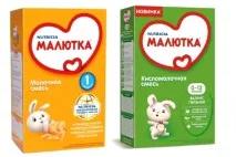 Дитяча молочна суміш Малютка 1, 2 відгуки, ціна, Дитячі рецепти суміш