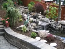 Декоративні водоспади для саду води