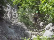 Фороська церква - Чортові сходи дорогою