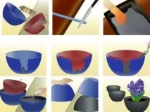 Як зробити вазони для квітів своїми руками Як зробити самому - Ділянка своїми руками своїми