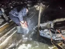 Як витягти позашляховик, що провалився під лід, розважальний портал розважальний