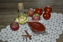 Кетчуп з яблуками яблуками