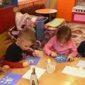 Комплексне заняття «Вивчення вірша Бальмонта «Сніжинка»; малювання «Сніжинка» вивчення