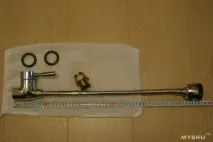 Кухонний кран із гнучким виливом кухонний