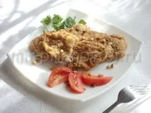 Куряче філе в паніровці на сковороді куряче
