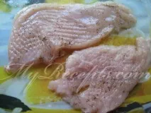 Куряче філе з грибами та маслинами куряче