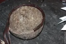 Мідний шолом з маскою – Ярмарок Майстрів маскою