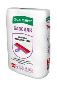 Основить - Шпаклівка фасадна біла Базсилк т-30 основить