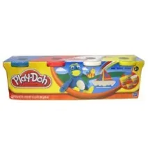Пластилін Play-doh 4 баночки - «Мабуть, найкращий пластилін для малюків пластилін