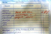 Прикольні записи у шкільних щоденниках (55 фото) – Привіт Піпл! шкільних