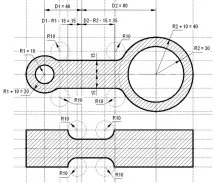 Створення параметричної 2D-моделі у системі T-FLEX CAD t-flex
