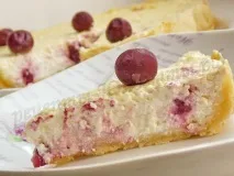 Сирний чізкейк з вишнею чізкейк
