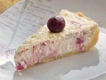 Сирний чізкейк з вишнею сирний
