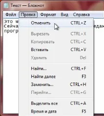 Введення та редагування тексту тексту