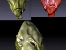 ZBrush моя перша робота та питання! ШВИ та тіні на текстурах - Форум про комп’ютерну графіку робота