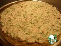 Страви з м’яса Закусочний торт - Наполеон - з шинкою та сиром страви