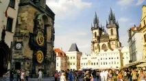 Староміська ратуша та Астрономічний Годинник староміська