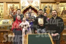 Дарина Пинзар хрестила сина дуже