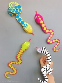 Робимо паперові іграшки на пальчики ~ Я happy МАМА паперові