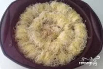 Грецьке тісто - Катаїфі - покроковий рецепт з фото на покроковий