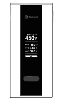 Інструкція для бокс-моду Joyetech Cuboid 150W TC бокс-моду