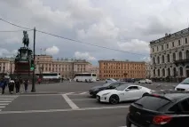 Ісаакіївська площа у Санкт-Петербурзі ісаакіївська
