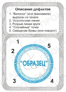 Виготовлення печаток та штампів із захистом захистом