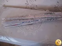 Як фарбувати газетні трубочки морилкою і чим правильно це зробити трубочки