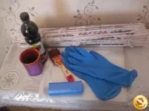 Як фарбувати газетні трубочки морилкою і чим правильно це зробити фарбувати