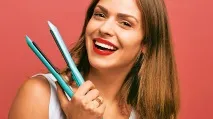 Як користуватися праскою для волосся 4 ідеї праскою