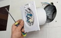 Як правильно встановити вентилятор у ванну чи туалеті ванну
