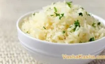 Каша в мультиварці рисова рецепт на воді мультиварці
