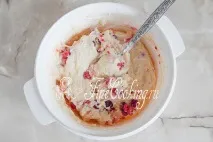 Кекси з ягодами. ягодами