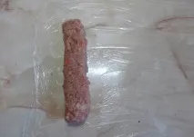 Ковбаски з курячого фаршу - покроковий рецепт з фото на фаршу