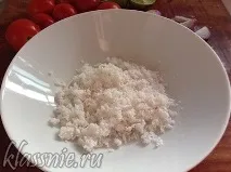 Кокосовий самбол із помідорами - coconut sambol помідорами