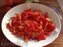 Кокосовий самбол із помідорами - coconut sambol помідорами