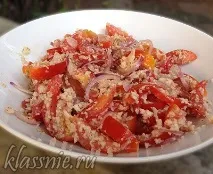 Кокосовий самбол із помідорами - coconut sambol самбол