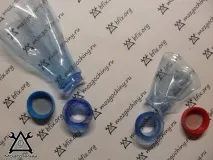 Контейнеріз пластикових пляшок пляшок