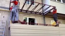 Дах на балконі останнього поверху своїми руками встановлення, ремонт, шумоізоляція останнього