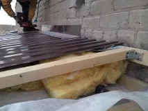 Дах на балконі останнього поверху своїми руками встановлення, ремонт, шумоізоляція останнього