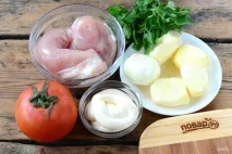 Курячі грудки в шубці під сиром - покроковий рецепт з фото на грудки