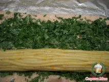Курячий рулет із макаронами» - Смачно - це просто макаронами