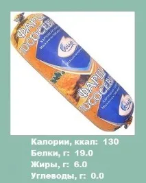 Лосось - Калорійність риби (морепродуктів) риби